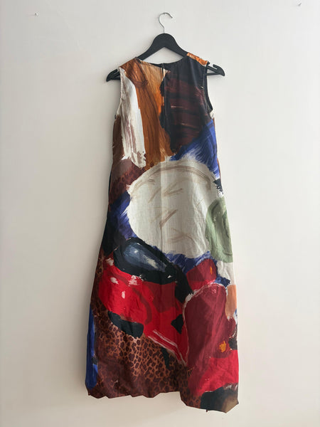 Vespa ( balloon long dress )