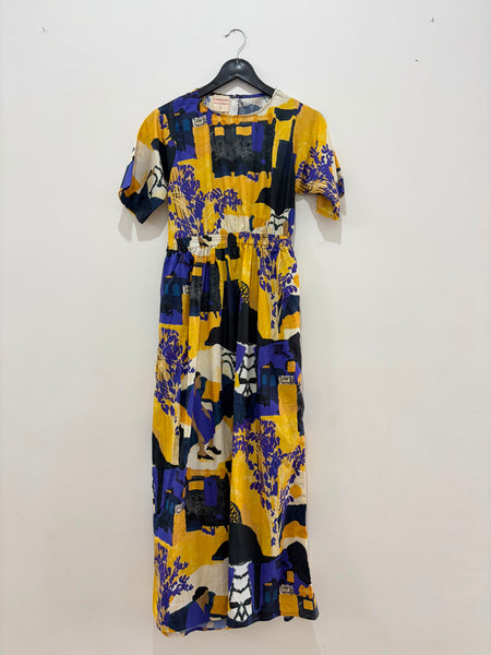 Purple lady ( back tie maxi )