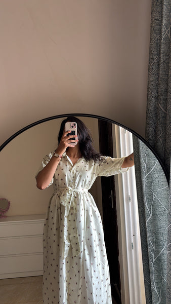 Tulip ( midi with belt )