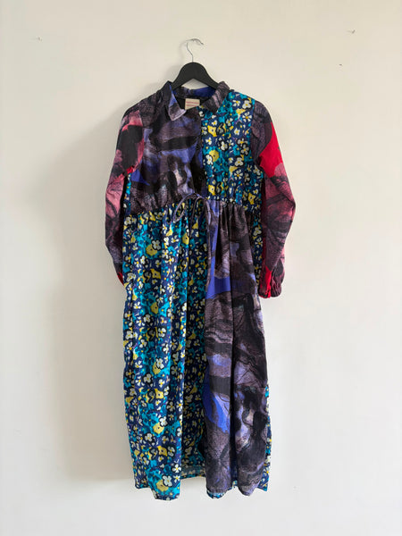 Mix & match flowers ( maxi dress  )