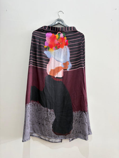 Boy & bouquet ( long skirt  )