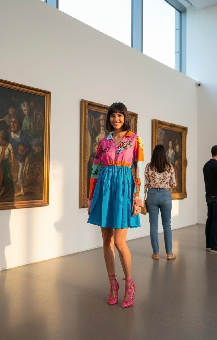 Around the street dress