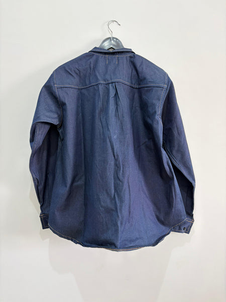 Blue denim shirt