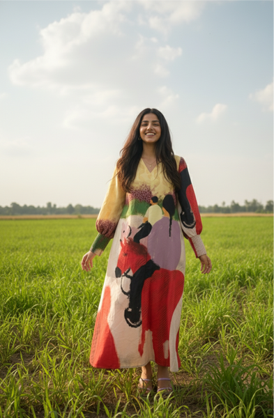 Wild ride ( full sleeves maxi  )