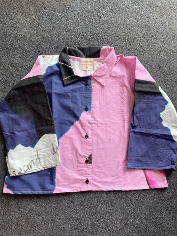 Victoria crop shirt