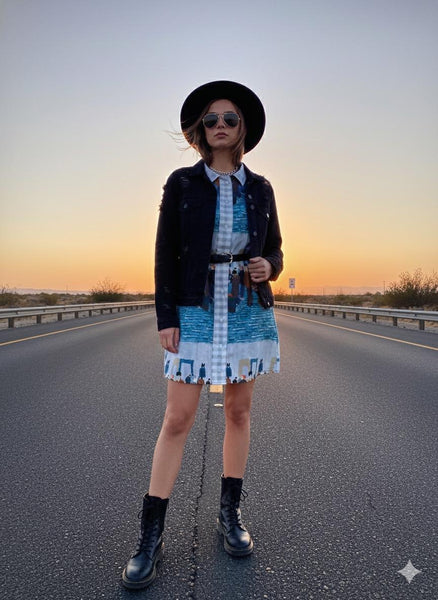 Hello & Hii (shirt dress )