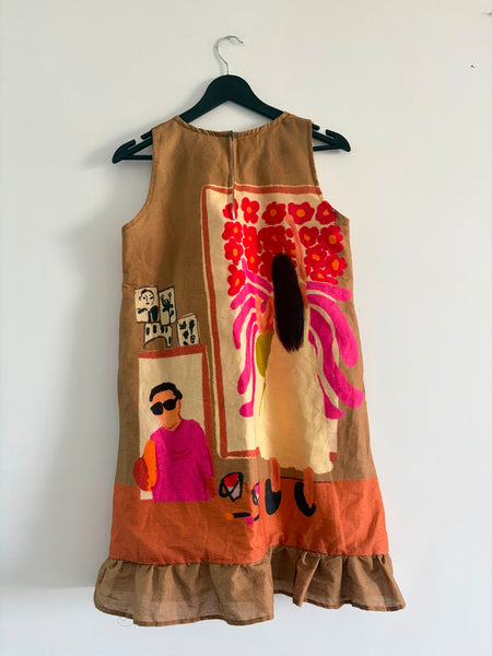 Painting my world  ( frill dress )
