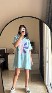 Appliquéd dress
