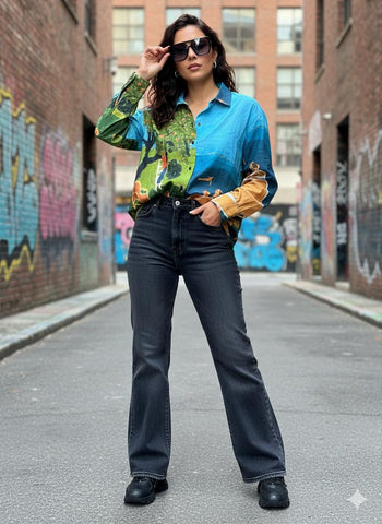 Mid summer ( oversized shirt )