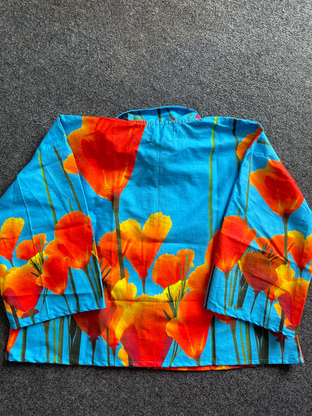 Day lily crop shirt