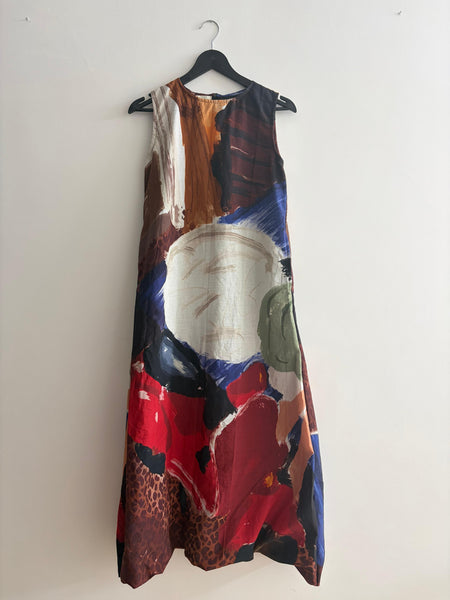 Vespa ( balloon long dress )