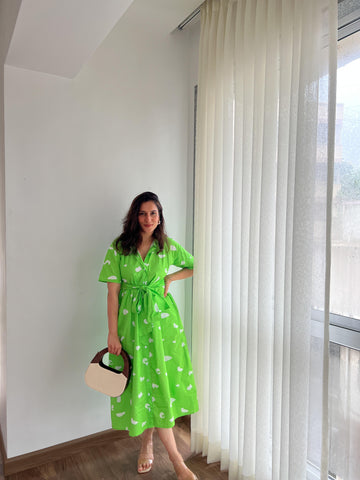 Neon mood ( midi dress )