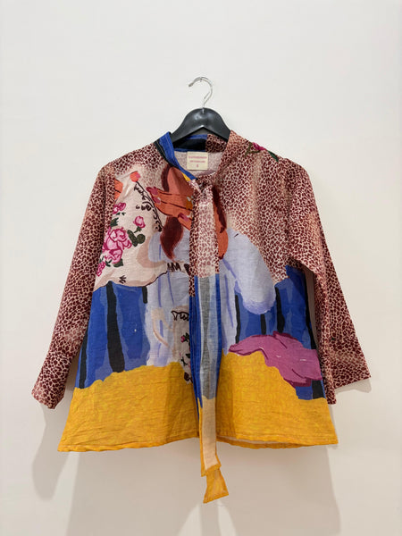 High tea  (front tie top )