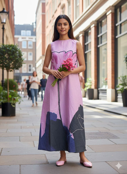 Victoria ( balloon long dress )