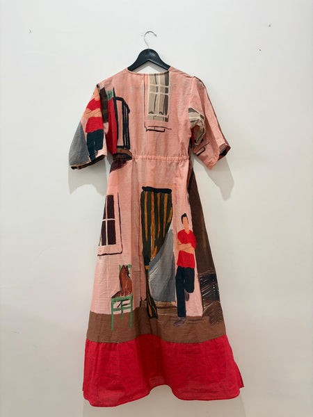 Cat & boy ( maxi dress )