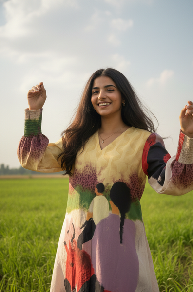 Wild ride ( full sleeves maxi  )