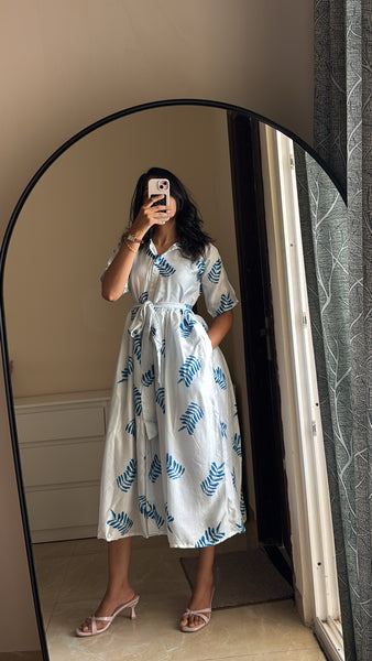 Moon night ( midi with belt )