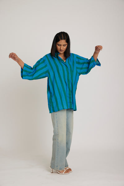 Beach oversized shirt