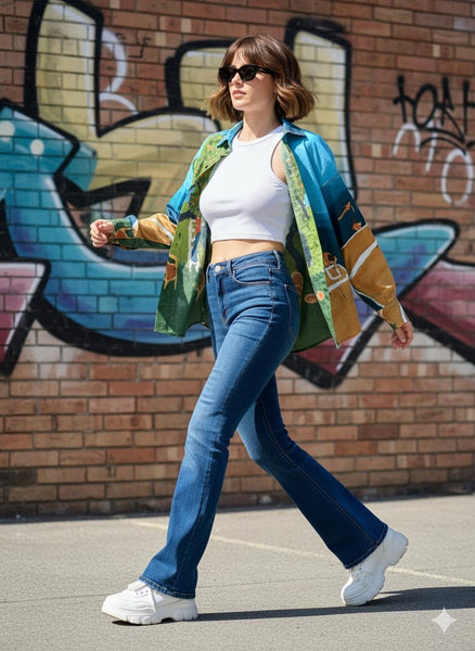 Mid summer ( oversized shirt )