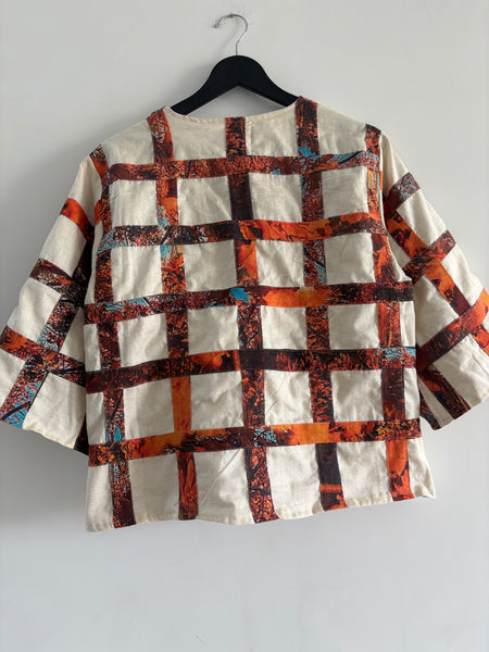 Jungle appliqué jacket