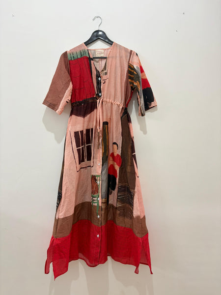 Cat & boy ( maxi dress )