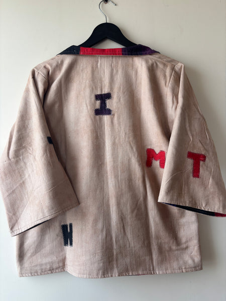 ABCD appliqué reversible jacket