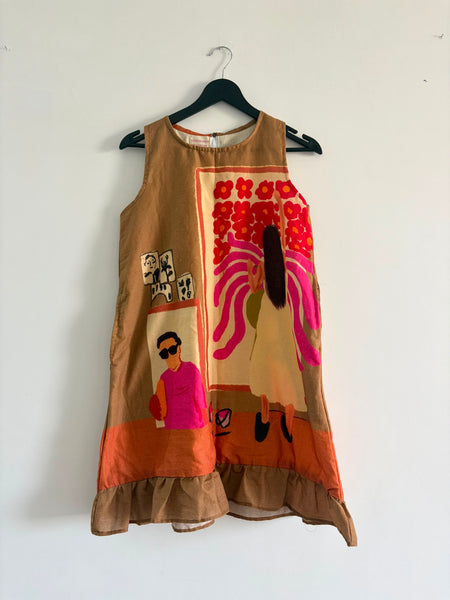 Painting my world  ( frill dress )