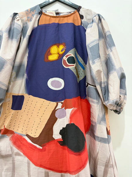 The backyard  ( dress )