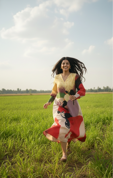 Wild ride ( full sleeves maxi  )