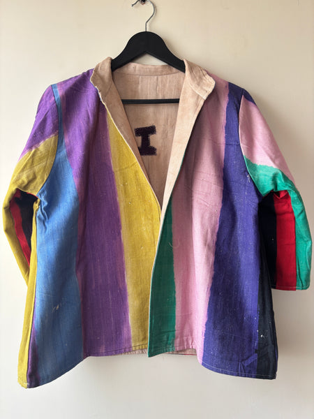 ABCD appliqué reversible jacket