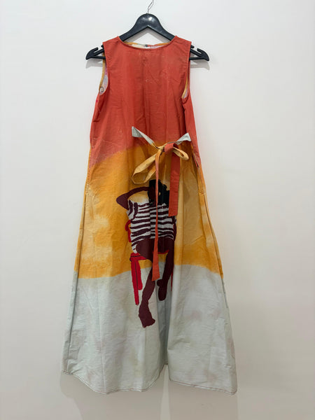 Sundowner front tie ( long dress )