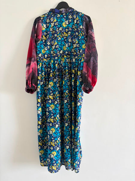 Mix & match flowers ( maxi dress  )