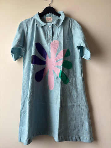 Appliquéd dress