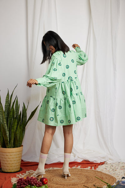 Blooming in mint ( dress )