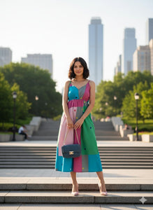 Pinky ponky ( midi dress )