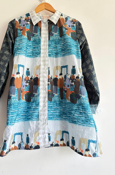 Hello & Hii (shirt dress )