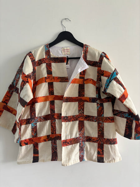 Jungle appliqué jacket