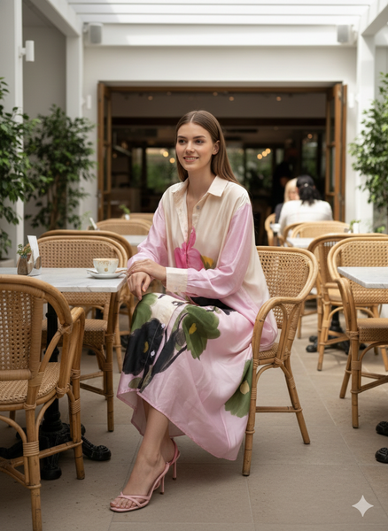 Valentine ( long shirt dress )