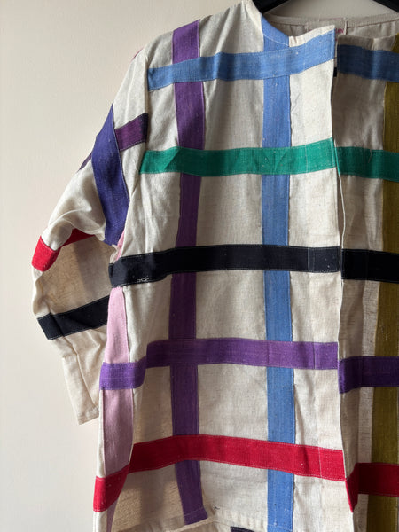Colorful checks jacket