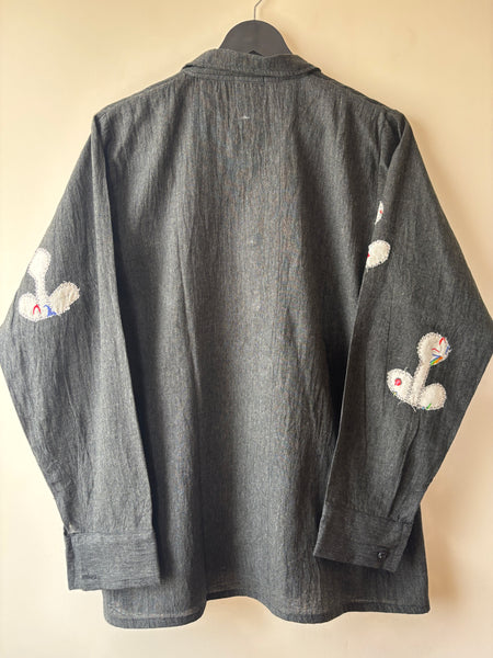 Half done floral shirt