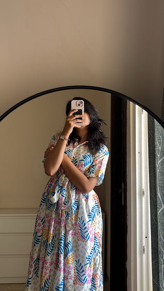 Juliet balcony ( midi with belt )