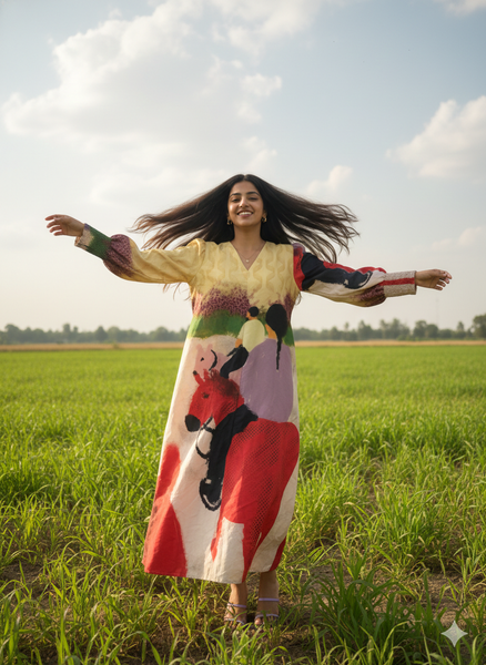 Wild ride ( full sleeves maxi  )