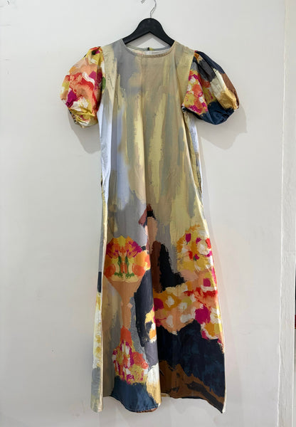 Man with flower ( long dress )