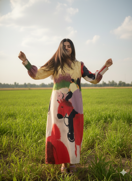 Wild ride ( full sleeves maxi  )