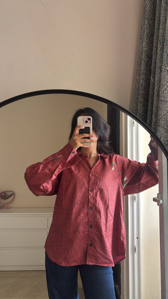 Brown baby ( oversized shirt )