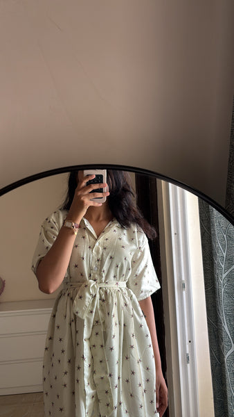 Tulip ( midi with belt )