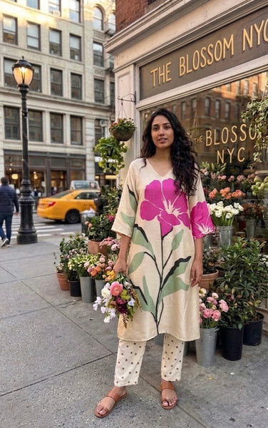 Tulip ( kurta pants set - 2 pc )