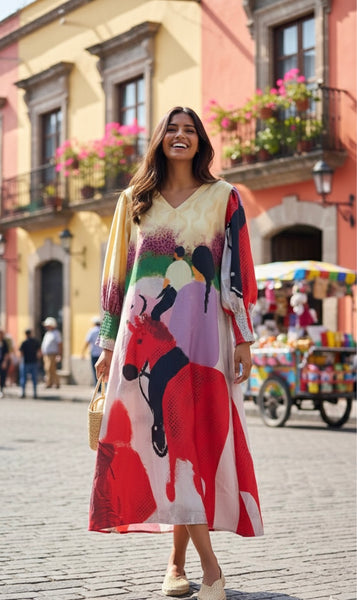 Wild ride ( full sleeves maxi  )