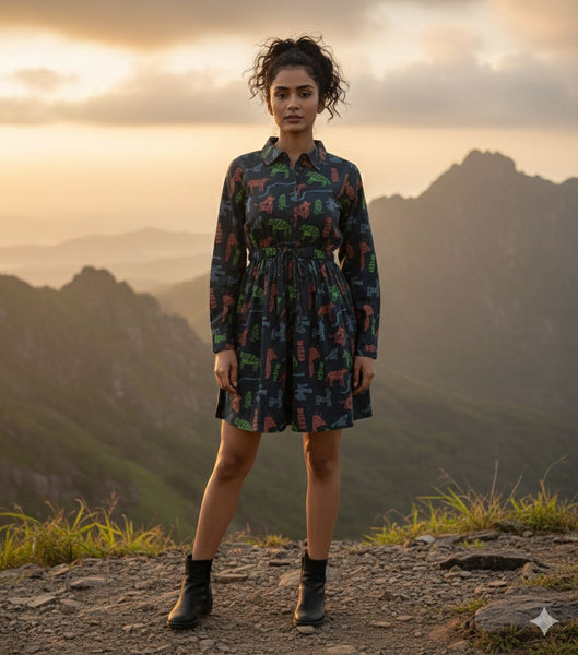 Jungle [ short dress ]