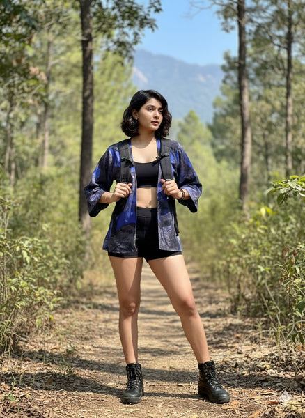 Hello bird appliqué jacket ( limited edition)